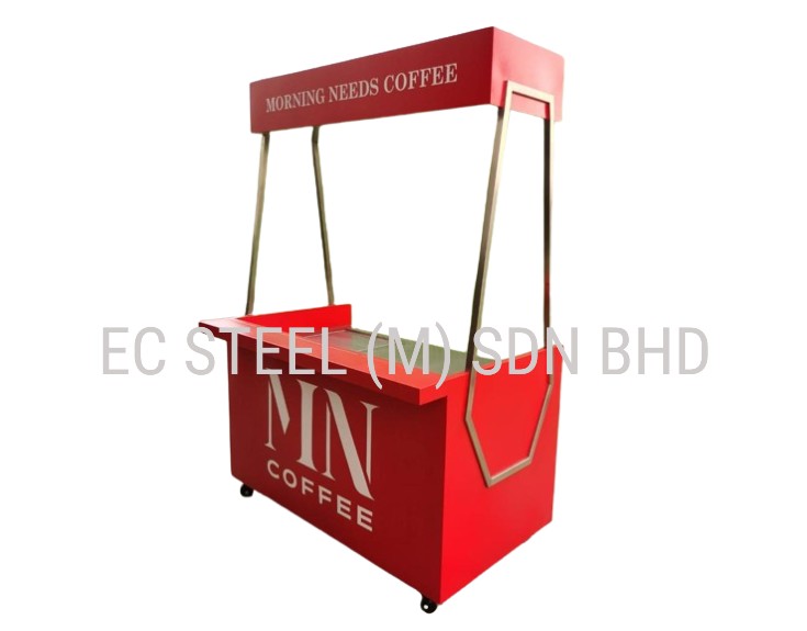 EC Steel Coffee Cart 