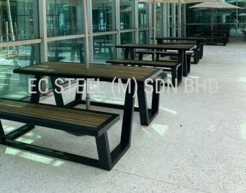 ecsteel picnic table and chair set