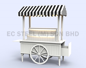 Flower-cart-displaycart-display-kiosk